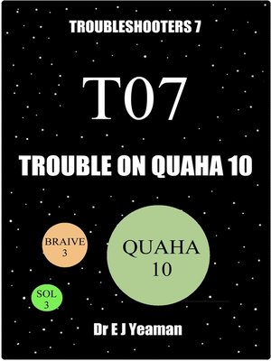 cover image of Trouble on Quaha 10 (Troubleshooters 7)